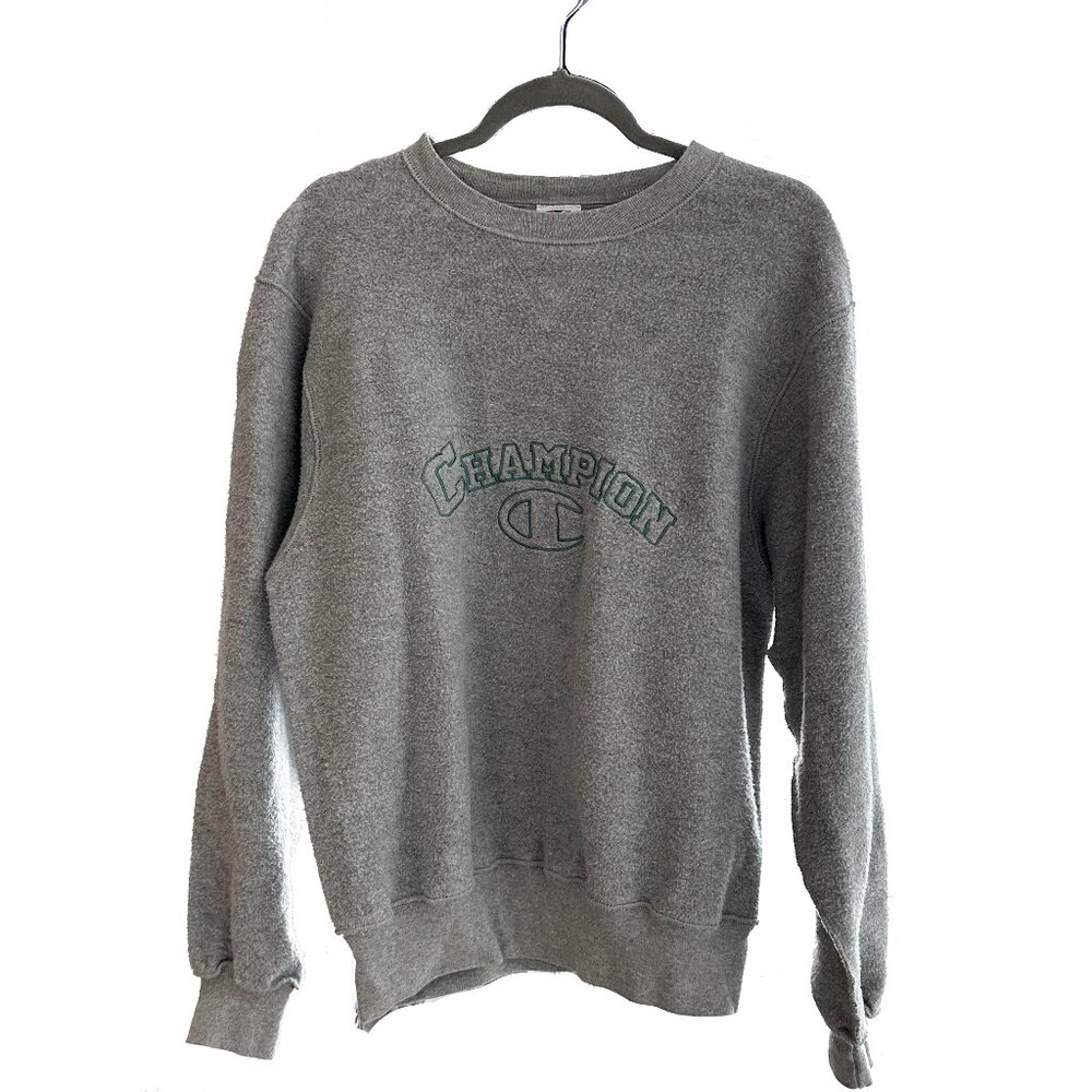 NWoT VINTAGE CHAMPION Early 1990s Gray Inside Out Sweatshirt Women's M
